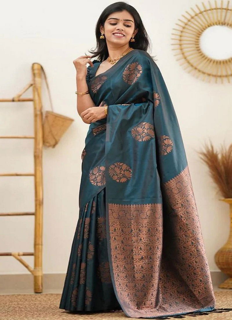 Mf 71 Soft Lichi Silk Designer Saree Catalog